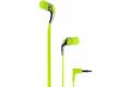 Vivanco Neon Buds, Hovedtelefoner, I ørerne, Musik, Metallic, Gul, 1,2 m, Ledningsført