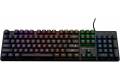 Surefire Gaming KingPin M2 Bredbånd, USB Gaming-tastatur Belyst, Multimedietaster US-engelsk, QWERTY, Windows® Sort