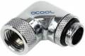 Alphacool HF Winkeladapter 90° drehbar G1/4 AG auf G1/4 IG - Chrome