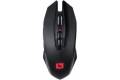 Lioncast LM40 WL, Højre hånd, Optisk, RF Wireless + USB Type-A, 12000 dpi, 1 ms, Sort