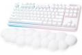 Logitech G715 Wireless Mechanical Gaming Keyboard with LIGHTSYNC RGB Lighting, Lightspeed, Clicky Switches (GX Blue), and Keyboard Palm Rest, PC.
