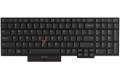 Lite-On - Notebooks udskiftningstastatur - bagbelyst - svensk/finsk - for ThinkPad P52s 20LB, 20LC; T580 20L9, 20LA