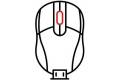 Hörlur/uppsättning Accura Laurel ACC-M1054 svart Silent