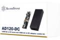 SilverStone AD120-DC - Strømforsyningsadapter - AC 100-240 V - 120 Watt - med SilverStone 120 W DC-DC-tavle