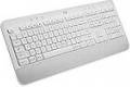 Logitech Signature K650 Comfort Full-Size Wireless Keyboard with Wrist Rest, BLE Bluetooth or Logi Bolt USB Receiver, Deep-Cushioned Keys, Numpad.