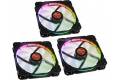 Raijintek Auras 14 RGB LED-Lüfter 3er Set - 140mm