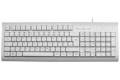 MediaRange Tastatur USB 2.0 mit Chip-Kartenlesegerät weiss