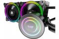 Darkflash PC Water Cooling AiO TR240 RGB 2x 120x120 (black)
