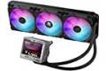 ASUS ROG Ryujin II 360 ARGB EVA EDITION all-in-one liquid CPU cooler 360mm Radiator (3.5"color LCD, embedded pump fan, 3xROG 120mm ARGB fans, compatible with Intel LGA1700,1200 and AM5,AM4 socket)