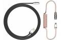 Akko Custom Coiled Aviator Cable V2 Svart/Rosa