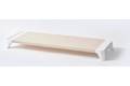 POUT Fast Charging USB HUB wooden monitor stand EYES 7 white