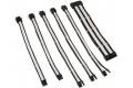 Kolink Core Adept Braided Cable Extension Kit – Black/White