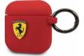 Ferrari Ferrari Ferrari FESACCSILSHRE AirPods skydd röd/röd Silikon universell