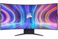 CORSAIR XENEON FLEX 45WQHD240 45-Inch OLED (3440 x1440) 240Hz Bendable Gaming Display - G-SYNC Compatible - FreeSync&trade; Premium