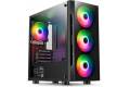 CiT Flash Mid Tower Gaming Case - Black USB 3.0