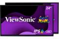 ViewSonic VG2448A-2_H2 24 Inch Dual Pack Head-Only 1080p IPS Monitor with Ultra-Thin Bezels, HDMI, DisplayPort, USB, and VGA for Home and Office