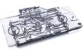 AlphaCool Eisblock Aurora acrylic GPX-N med backplate (MSI Ventus 3x)
