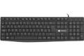 Keyboard Natec KEYBOARD NATEC NAUTILUS FR SLIM BLACK