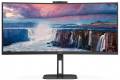 AOC CU34V5CW 34" 21:9 WQHD 100Hz Curved VA WLED Monitor, Built-In Speakers,Black
