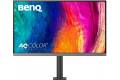 BenQ PD2706UA DesignVue 27" 16:9 4K UHD USB-C HDR IPS LED Monitor w/Ergo Stand