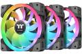 Thermaltake Swafan EX14 RGB 3-pack Svart