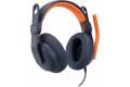 Logitech Zone Learn Over Ear Stereo Usb-c Blå