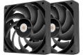 Thermaltake Toughfan Pro 12 Radiator 2-Pack Svart