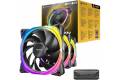 Antec Fusion 120 ARGB PWM 3-pack med A-RGB Kontroll Svart