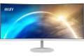 MSI PRO MP341CQ 34" 21:9 UWQHD 100Hz Curved VA LCD HDR Monitor, White