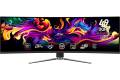 MSI MPG 491CQP QD-OLED 49" 32:9 DQHD 144Hz Curved OLED HDR Gaming Monitor, Black