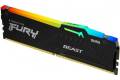 Kingston 16GB (1x16GB) DDR5 6000MHz CL30 FURY Beast RGB Svart AMD EXPO/XMP 3.0