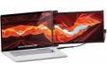 Mobile Pixels - DUEX Max 14.1" IPS LCD Slide-out Display for Monitor - Red