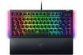 Razer - BlackWidow V4 75% Wired Orange Switch Gaming Keyboard with Hot-Swappable Design - Black