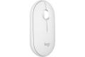 Logitech - Pebble Mouse 2 M350s Slim Lightweight Wireless Silent Ambidextrous Mouse with Customizable Buttons - Off-White
