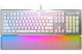Turtle Beach Vulcan II Max Full-size Wired Mechanical TITAN Switch Gaming Keyboard with RGB lighting and palm rest - White