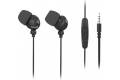Maxell Plugz Mic Earphone Black 303759