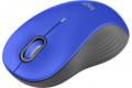 Logitech - Signature M550 L Full Size Bluetooth Mouse with Silent Clicks - Blue