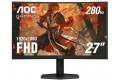 AOC - G4 Series C27G4 27" Curved FHD 280Hz Gaming Monitor (HDMI, DisplayPort) - Black