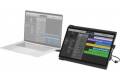 Mobile Pixels - DUEX Max 14.1-In. IPS LCD Slide-out Display for Laptops with Portable Origami Monitor Kickstand - Black