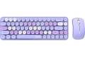 Mofii Wireless keyboard + mouse set Bean 2.4G (Purple)
