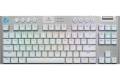 Logitech - G915 X LIGHTSPEED TKL Wireless Mechanical GL Brown Tactile Switch Gaming Keyboard for PC/Mac with RGB Backlighting - White