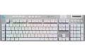 Logitech - G915 X LIGHTSPEED Full-size Wireless Mechanical GL Brown Tactile Switch Gaming Keyboard for PC/Mac with RGB Backlighting - White