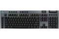 Logitech - G915 X LIGHTSPEED Full-size Wireless Mechanical GL Blue Clicky Switch Gaming Keyboard for PC/Mac with RGB Backlighting - Black