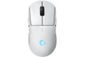 Logitech - PRO 2 LIGHTSPEED Lightweight Wireless Optical Gaming Mouse with 4 Customizable and Switchable Magnetic Side Buttons - White