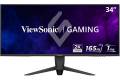 ViewSonic - VX3418-2K 34" LCD QHD 165Hz Gaming Monitor (HDMI, DP, USB) - Black
