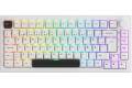 Akkogear 5075B Plus-S Black on White V3 Lavender Purple Pro
