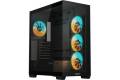 Gigabyte C500 Panoramic Stealth Mid Tower (svart)