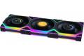 Lian Li UNI FAN SL120 Wireless LCD Svart 3-pack