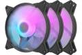 Darkflash Computer Fan Set C6 RGB 3in1 120x120 (black)