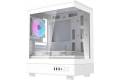 Darkflash DB330M computer case + 3 aRGB fans (white)